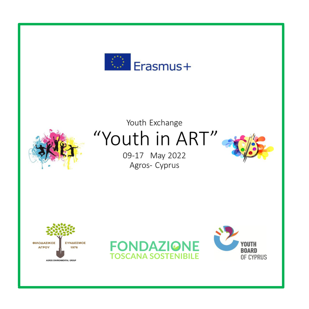 Youth in Art, nuovo progetto Erasmus+ per Fondazione Toscana Sostenibile