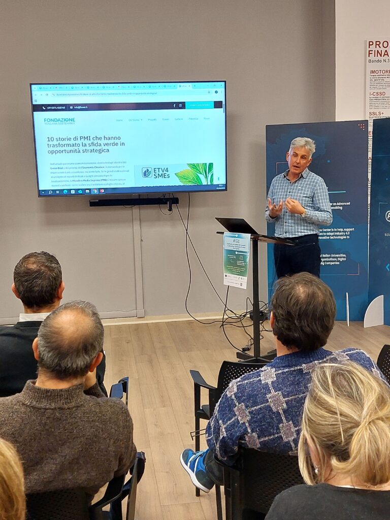 ETV4GreenSME – Focus Group a Pontedera